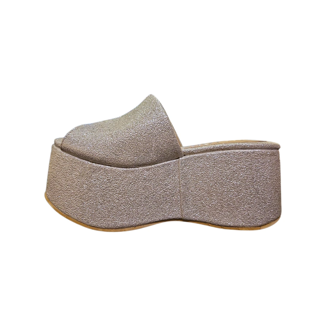 Sueco brillo plateado